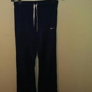 Nike Blue & White Track athletic Pants Girls Size